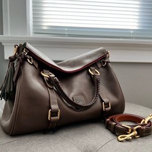 Dooney & Bourke Florentine Large Satchel, Elephant